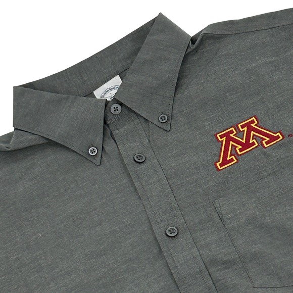Brooks Brothers Other - Minnesota Golden Gophers Brooks Brothers Shirt Men Large Gray Button Down
